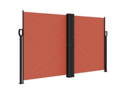 Retractable Side Awning, Retractable Side Awnings Vidaxl Laranja Poliéster (140 X 600 Cm)