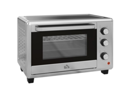 Forno Elétrico 30l BTFORUS com 3 funções de cozimento, temperatura ajustável e timer 1600w