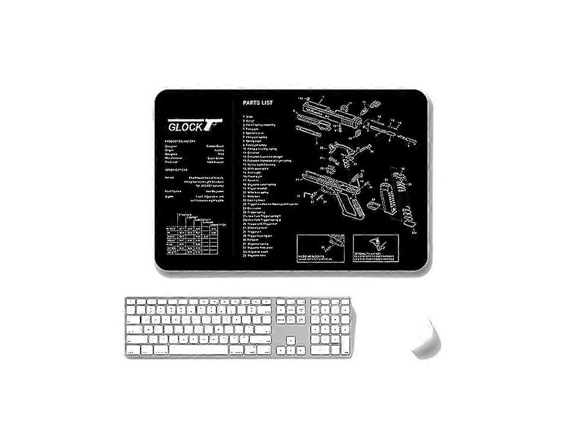 Conjunto De 2 Unidades De Mousepad Antiderrapante De Um Lado Para Escritório E Jogos, Com Transferência Térmica. Olysi Shop