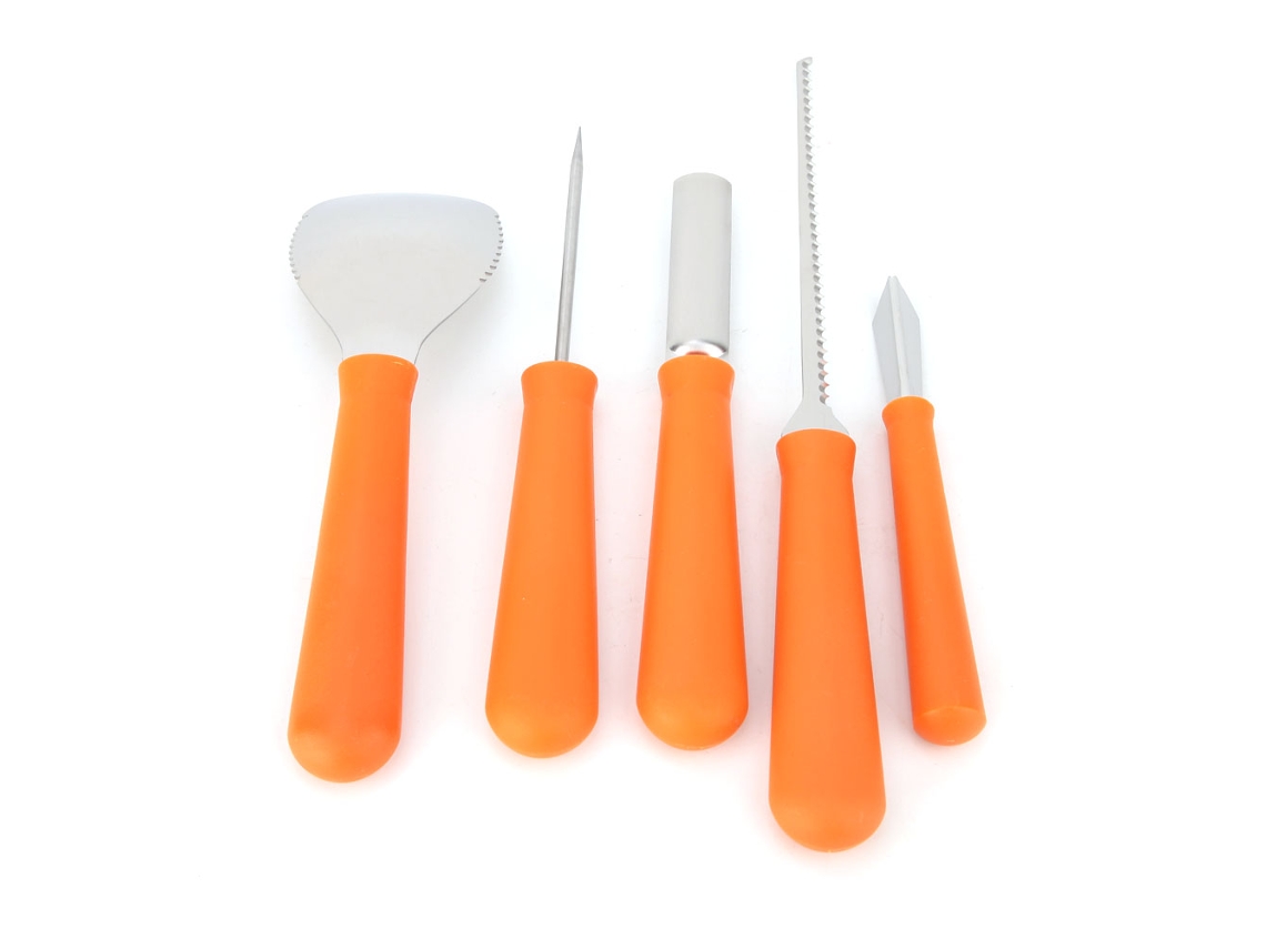 Kit De Escultura De Abóbora Infantil Diy Com Ferramentas De Corte
