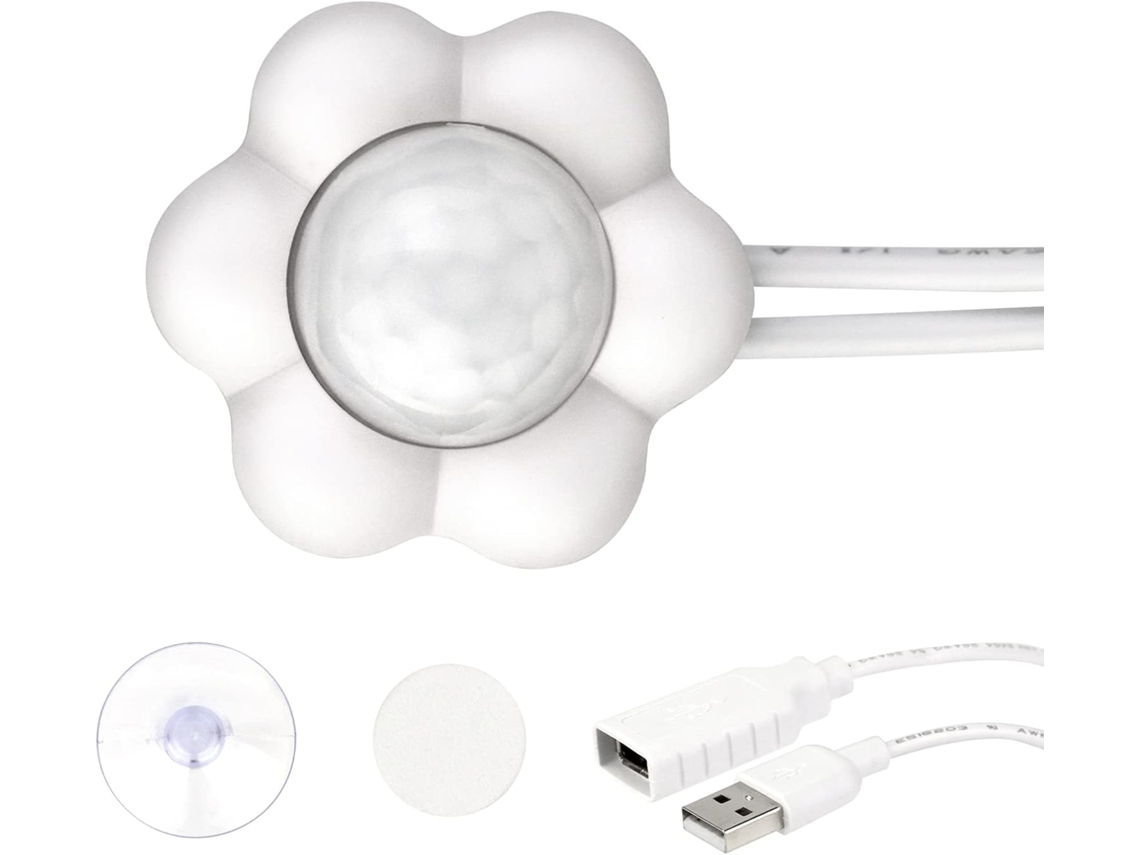 Sensor De Movimento Para Dispensador Automático De Água, Ligação Usb, Acabamento Vermelho, Acessório Prático Para Manutenção E Uso Diário