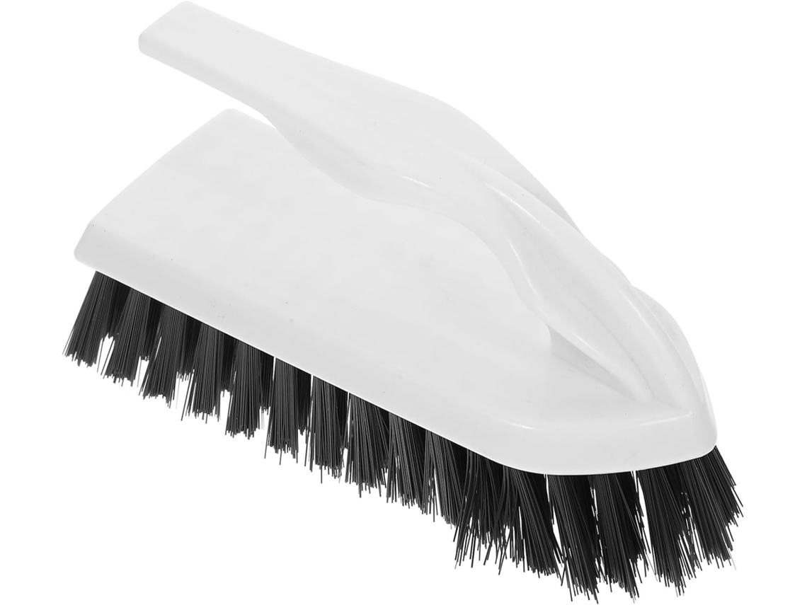 Escova Para Piso De Chuveiro Com Cerdas Rígidas E Cabo Ergonômico, Ferramenta De Limpeza Leve Para Banheiro E Cozinha
