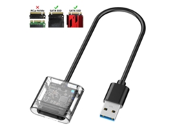 Enclosure De Disco Rígido Móvel De Estado Sólido (capa Transparente, Interface Usb3.0 Gen1)