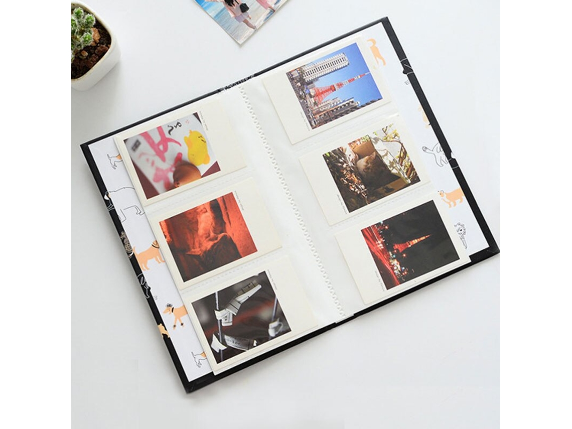 84 bolsos, mini álbum de fotos instantâneas polaroid[Uma]