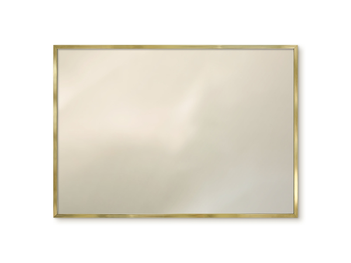 Quadro de parede magnético bege claro para escritório Espelharte (100x70 cm)