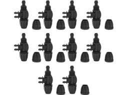 Conjunto De 10 Conectores Para Mangueira, Redutores Com Espigão