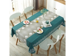Toalha De Mesa Retangular/redonda Em Pvc, Resistente A Óleo.