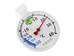 Termômetro Para Geladeira Com Ventosa, Medidor De Temperatura Para Freezer, Sensor De Temperatura Preciso Em Aço