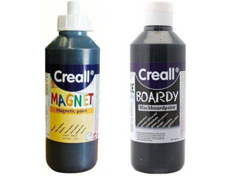 Tinta MagnÃ©tica CREALL MagnÃ©tica Preta + ArdÃ³sia Graine Creative