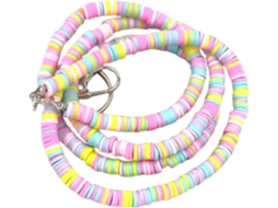 Cordão De Cerâmica Macia Com Contas, Cordão Para Celular, Colar Para Crachá