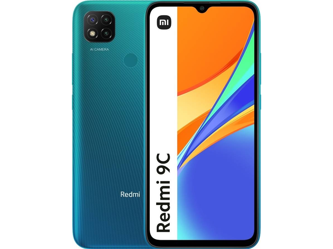 Smartphone XIAOMI Redmi 9C NFC (6.53'' - 3 GB - 64 GB - Verde)