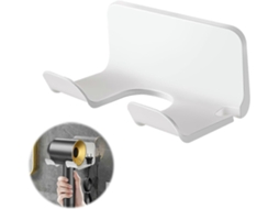 Suporte para Secador de Cabelo , Parede Cabelo, Par a Banheiro, Sec GOKOCO (branco)