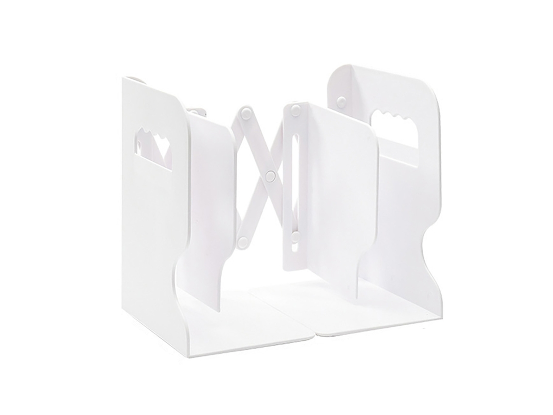 Suporte Para Livros Estilo Simples Prateleiras Dobráveis Abs Suporte Para Livros Suporte Para Decoração De Casa Branco