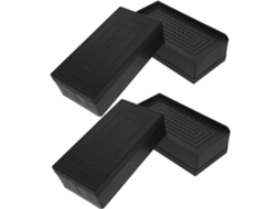 Conjunto Nuobesty com 4 almofadas antiderrapantes para elevar móveis, sofás, mesas, cadeiras, camas e escrivaninhas.