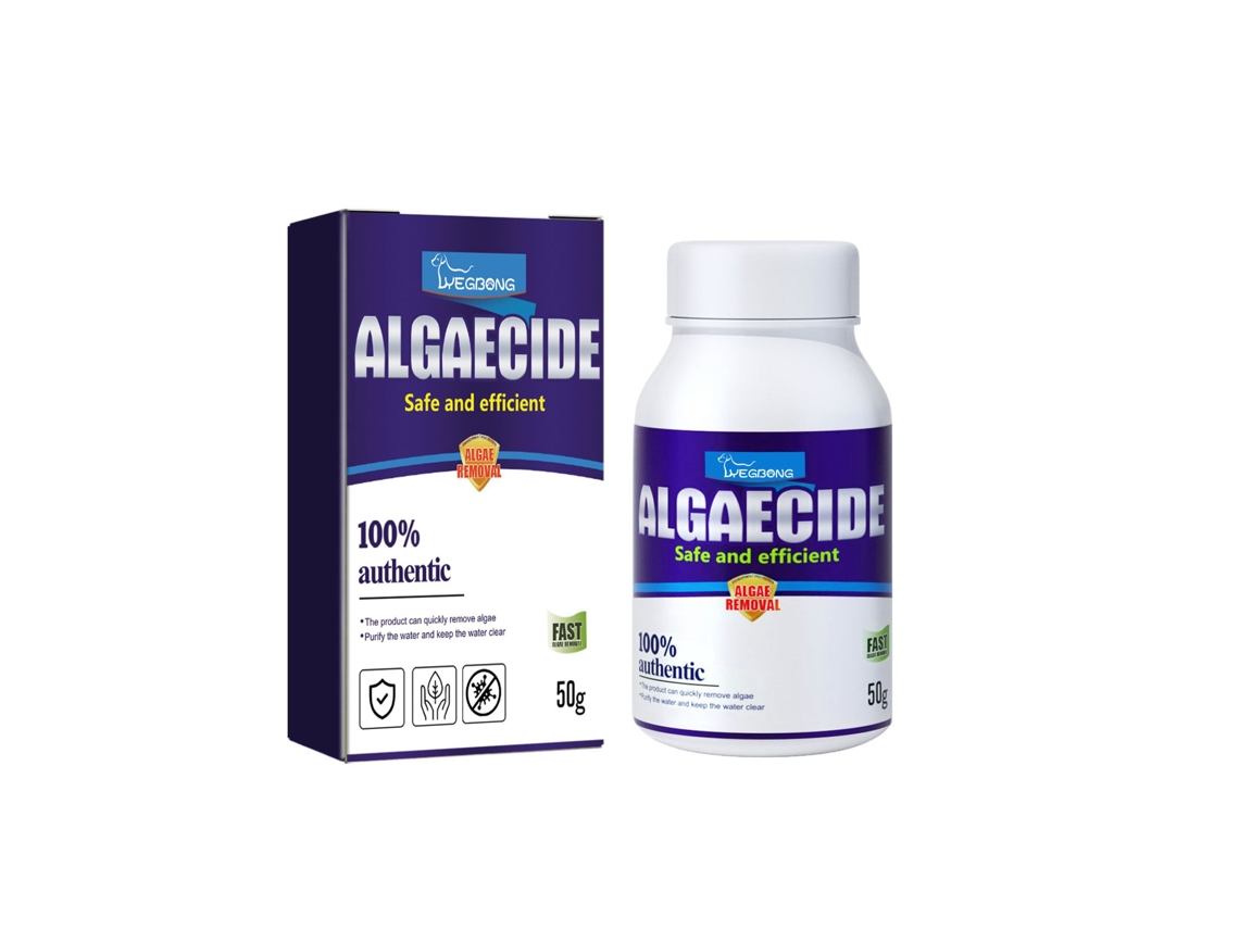 Algicida para Piscinas, Combate Rápida Às Algas, 1 Litro LAXISCREED