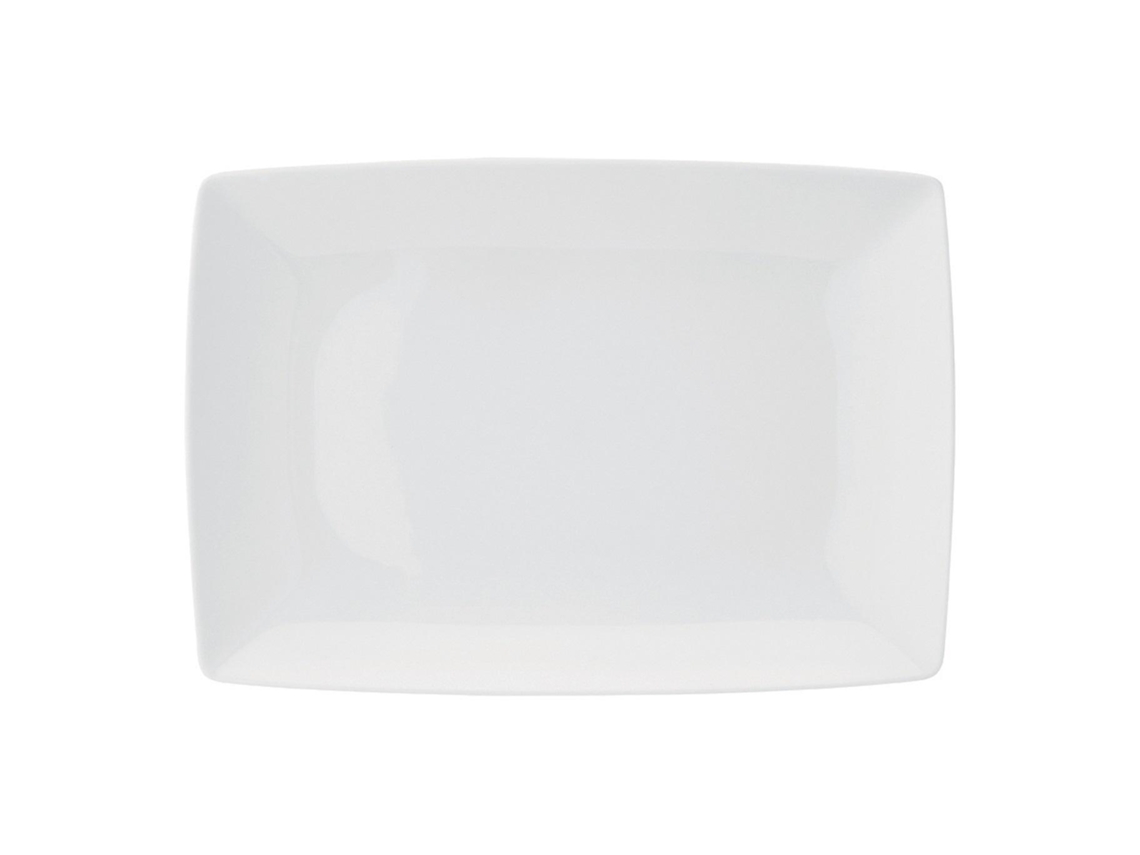 Prato Rectangular Carre White