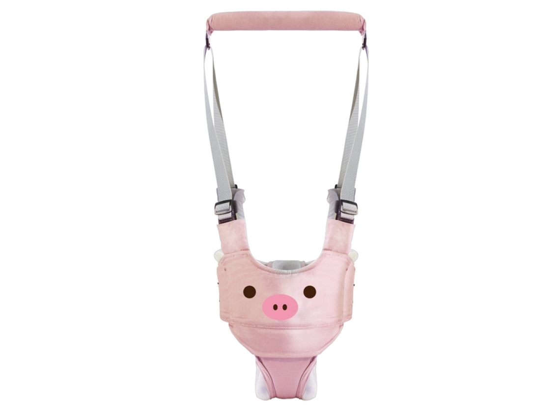 Cinto de Andar para Bebê Tipo Cesto Ajuda de Aprendizagem de Caminhada Ajustável Rosa XIAOMOYU