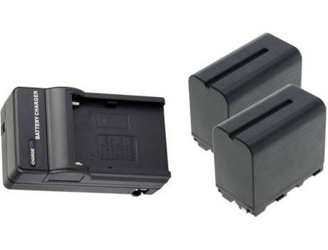 Adaptador  2 Baterias NP-F a Vlock