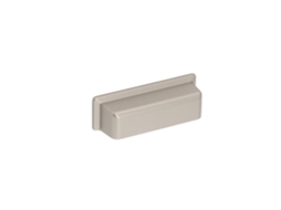 Puxador para Móveis HARDWAREXCHANGE em Zamac com 64mm, Platina, conjunto de 6