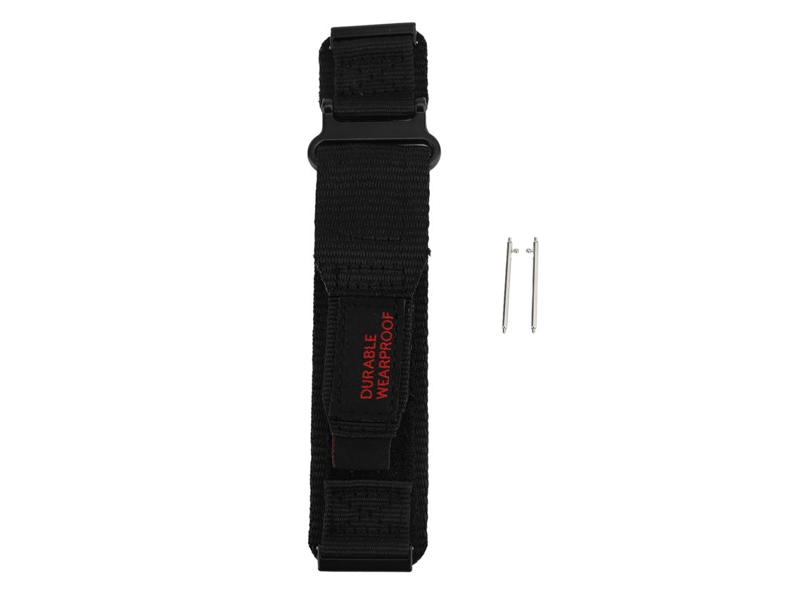 Pulseira de Relógio de Náilon de 24mm para Substituição do SPARTAN HR BARO D5i
