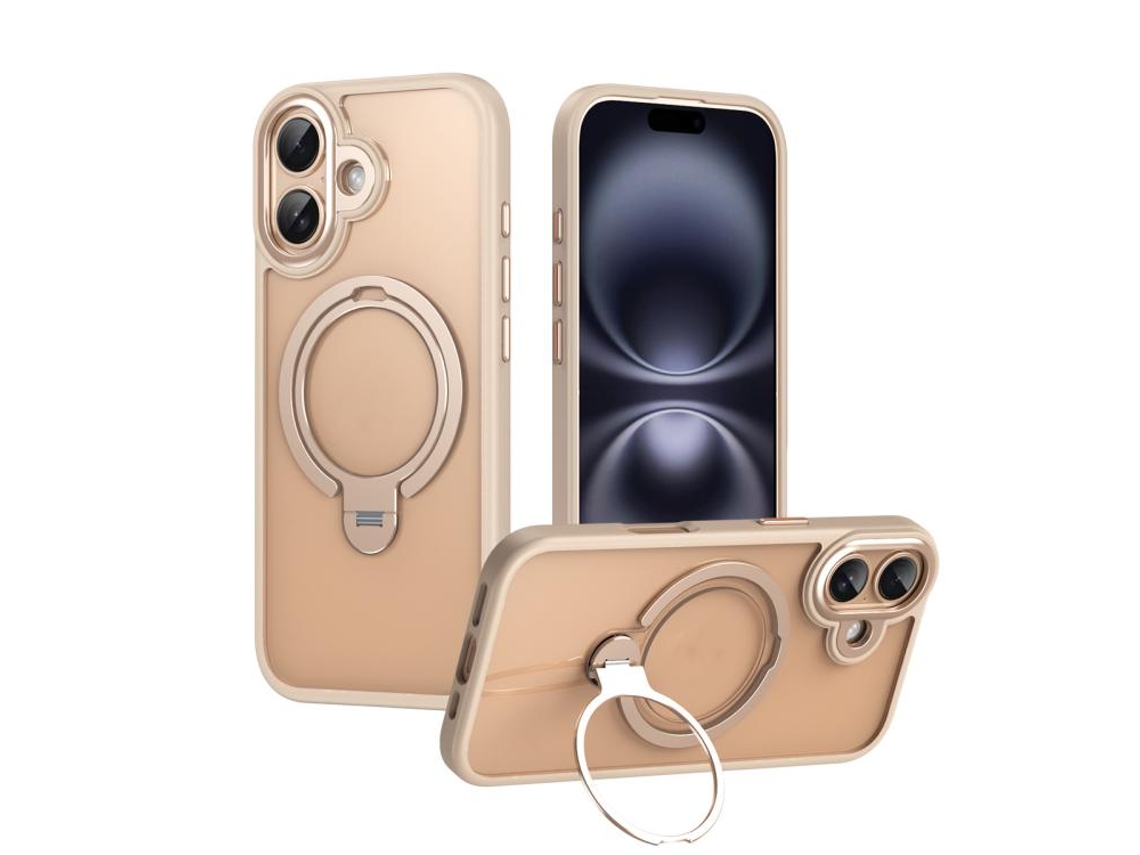 Capa Magnética Para Iphone Com Suporte De Anel Magsafe jun