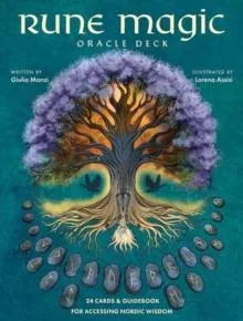 Livro Rune Magic Oracle Deck de Lorena Assisi (Inglês)