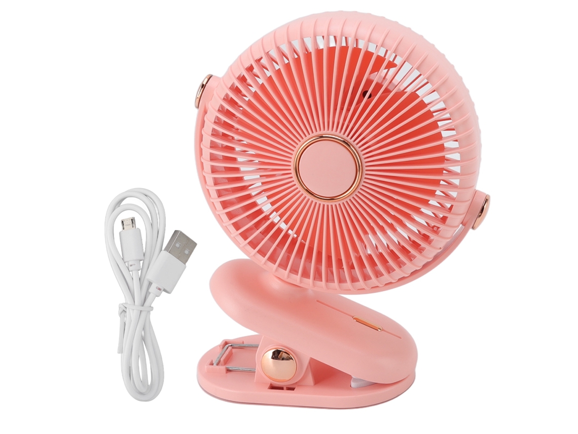 Vents Clip On 3 Velocidades Compacto Rosa