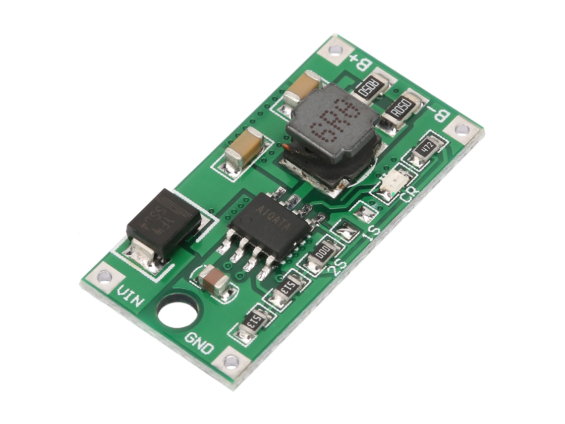 Módulo Carregador De Bateria Li-ion 18650 1s/2s/3s 5-23v Para 4.2v/8.4v/12.6v (2s-1a)