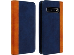 Capa Wallet Para Samsung Yemaesre Azul
