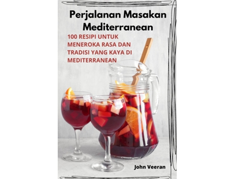 Livro Perjalanan Masakan Mediterranean de John Veeran (Inglês)