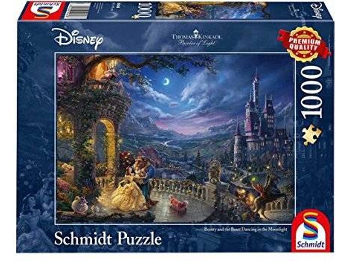 Puzzle SCHMIDT Thomas Kinkade Disney The Beauty and The Beast Jigsaw Puzzle (Idade Mínima 4