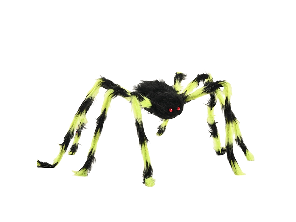 Laxiscreed Aranha De Pelúcia Colorida Para Decoração De Halloween, 150cm, Para Atmosfera De Mistério