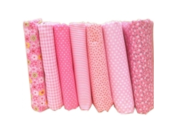 2026 7 Piezas/set de Tela de Algodón para Costura Con Padrões Diferentes, Ideal para Patchwork e Manuais Diy