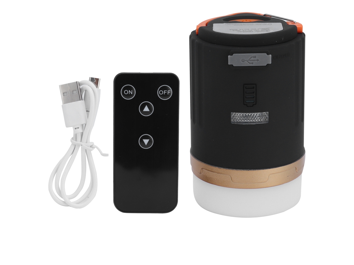 Lanterna de Acampamento Multifuncional Recarregável Via Usb CHABERLU