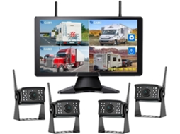 Monitor de Ponto Cego Digital Sem Fio de 10 Polegadas com Tela Sensível Ao Toque e Câmera. SFUSHOS