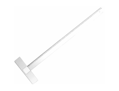 T fixo - GRAPH IT - 1 bisel graduado - 1 borda anti-manchas - 80 cm - Acrílico - Ângulo e nível - 90°