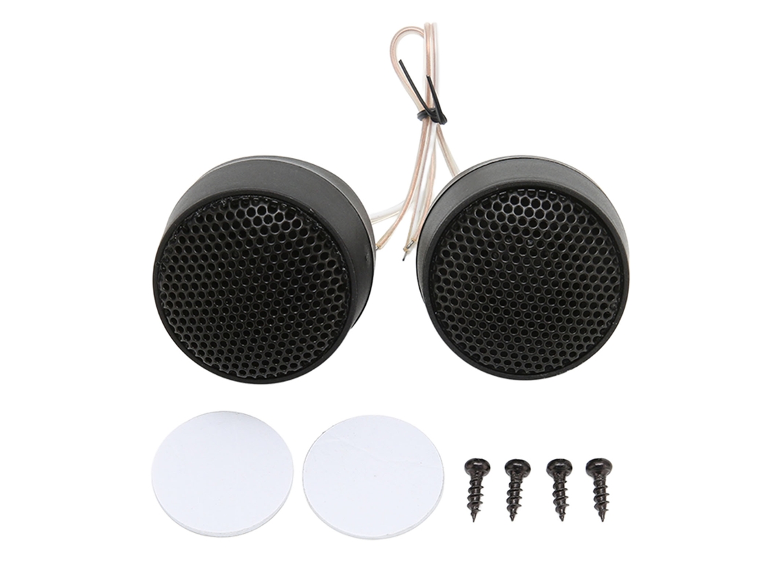 Altavoz TETIS Mini Dome de 10 W y 4 Ω para sistema de audio universal para coche, negro | S/MARCA