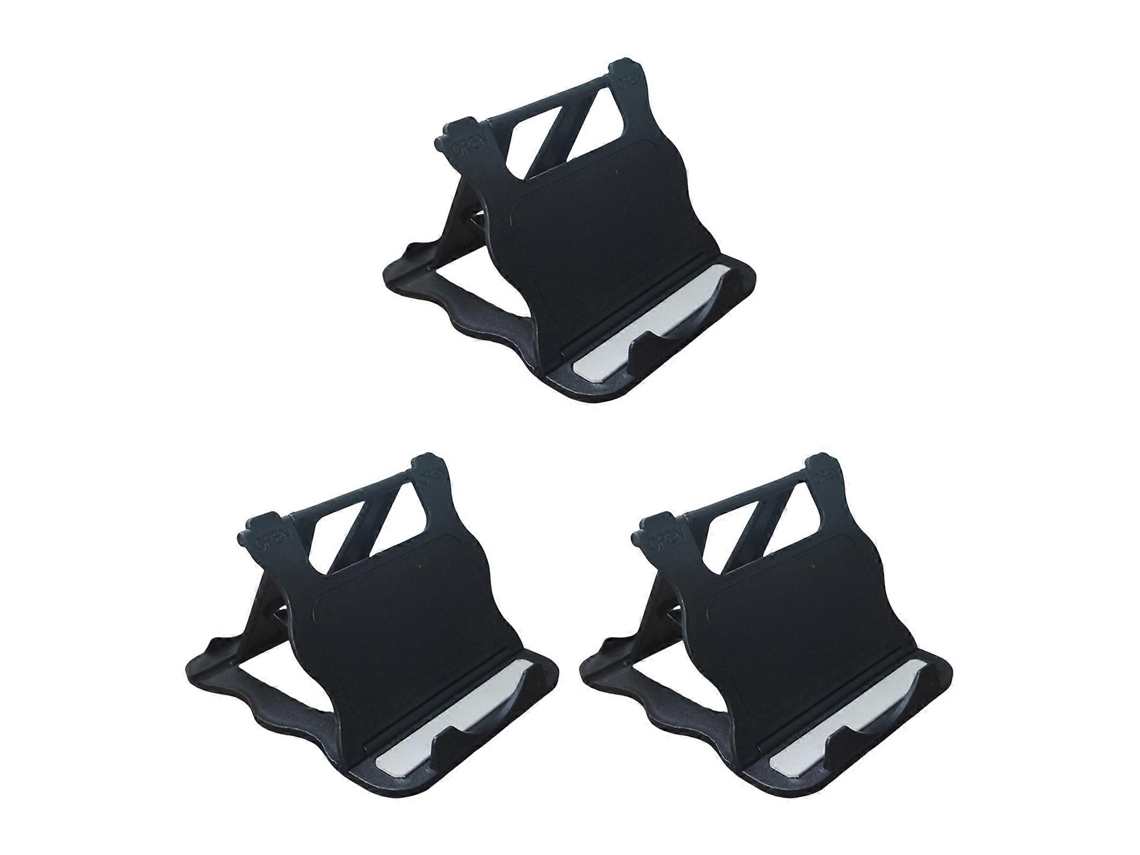 Suporte Para Celular Com Ângulo Ajustável, Universal, Dobrável, Para Uso Em Mesas, Compatível Com Celulares E Tablets. Cor Branco. Nostalgia88