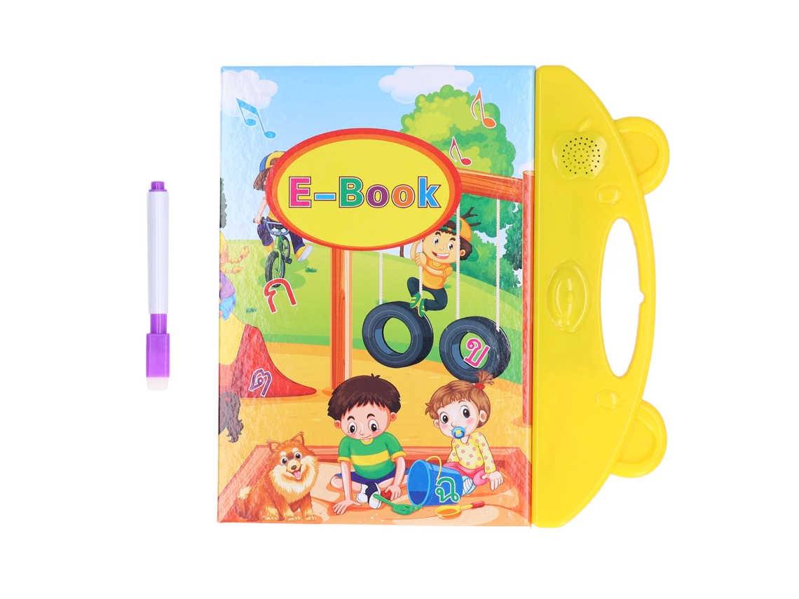 Livro De Sons Para Crianças Aprendizagem De Inglês E Tailandês Modos De Jogo Musical Brinquedo Educativo Elétrico
