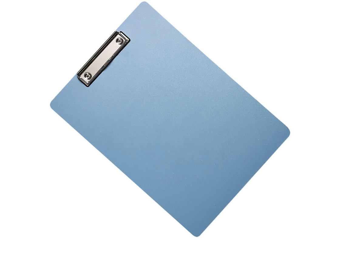 Prancheta A4 De Plástico Reforçado, Pasta Com Clipe Vertical Para Documentos, Uso Em Casa, Escola E Escritório