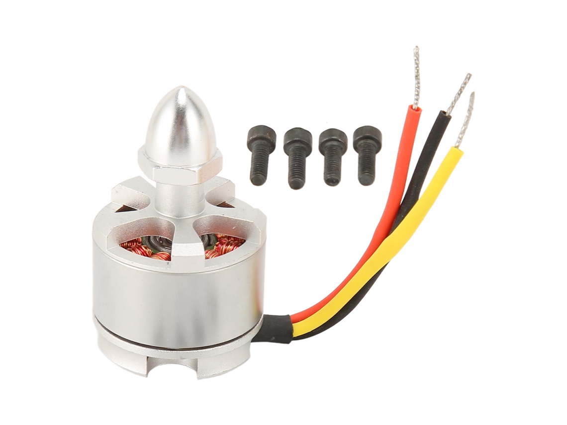 Motor Brushless Drone Cw Ccw 920kv Para Phantom 1 F330 F450 S500 Hélices 1045 Conector 3.5mm Prata