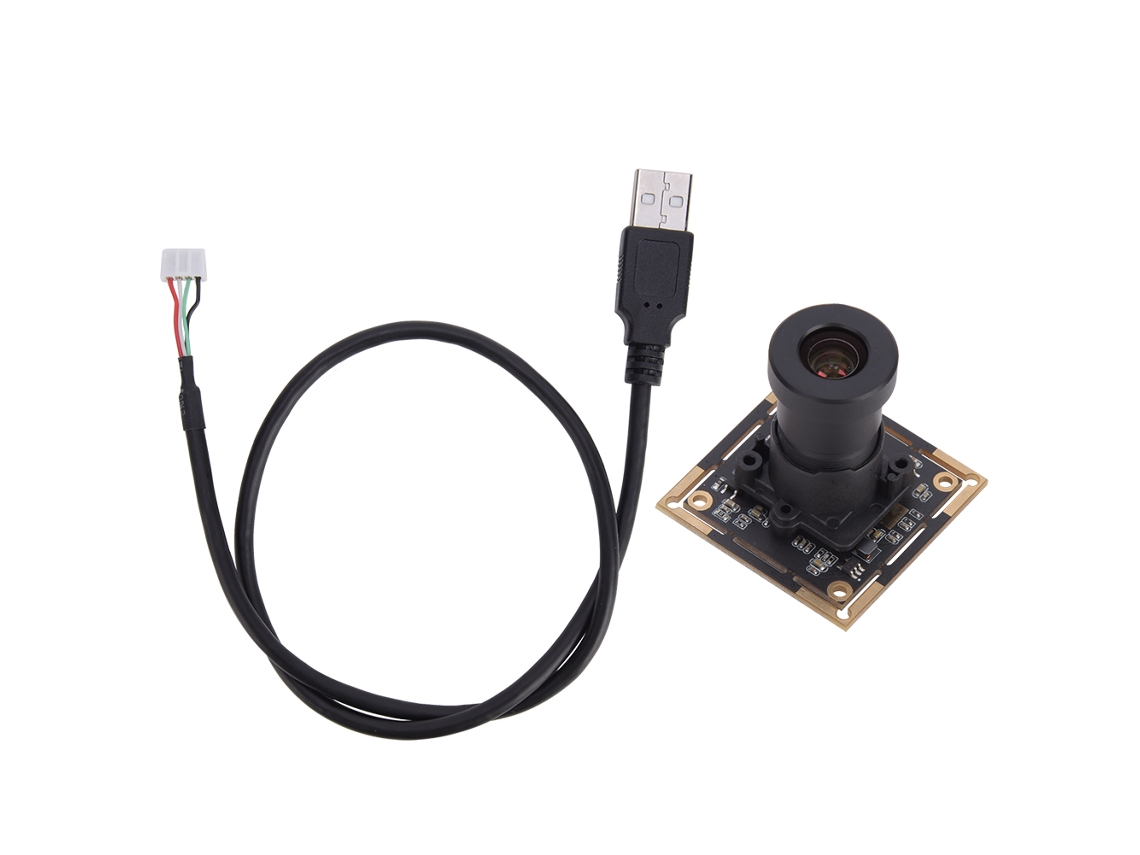 Módulo de Cámara Usb com Chip Imx291, Microfone Integrado, 1920x1080, 30fps, 71°, Plug Play