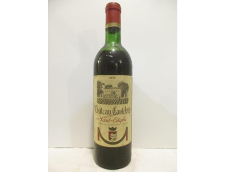 Vinho Tinto CHÂTEAU CANTELOUP 1970 (75 cl - 1 unidade)
