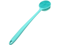 Lurelia Escova De Silicone Para Costas E Corpo, Silicone Macio, Cabo Longo E Escovagem A Seco, Rotina Spa Essencial