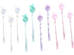 Caneta Em Gel Nuobesty Para Escrita, Pacote Com 10 Unidades, Material