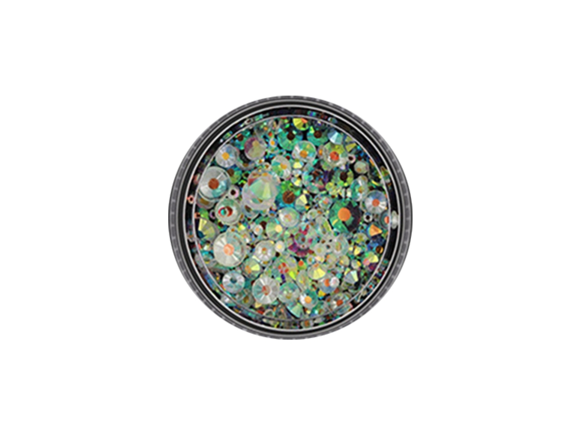 Decoração De Unhas Com Drills Ab De Acrílico Com Brilho Lente Sequins Ferramenta De Manicure 16