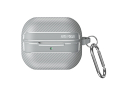 Capa CZHHMART para Samsung Galaxy Buds 3 Pro / Buds 3 com Trava de Segurança Camuflada (cáqui)