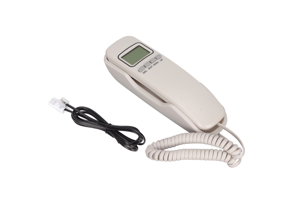 Telefone Fixo LAXISCREED Lcd Redial Toques Ajustáveis
