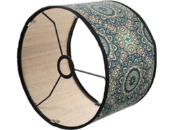 Luminárias De Mesa/pendentes Decorativas Retrô Em Tom Verde Escuro Com Mandala, Feitas De Bambu E Ferro, Compatíveis Com Soquete E27.