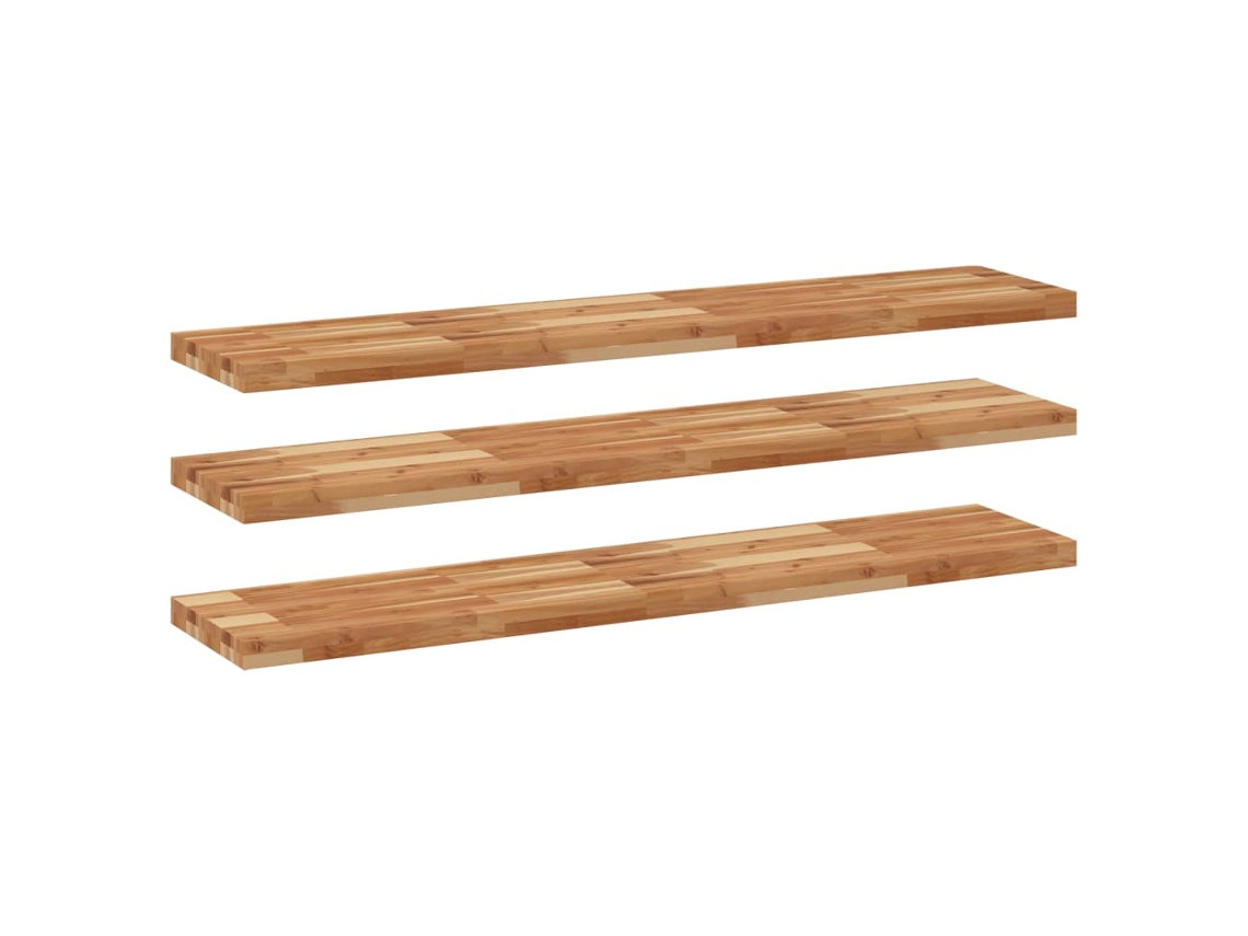 Floating Shelf, Floating Shelves Vidaxl Marrom Madeira De Acácia (160 X 30 X 4 Cm)